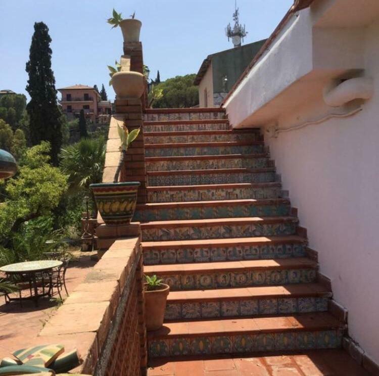 Villa Branco Таормина Экстерьер фото